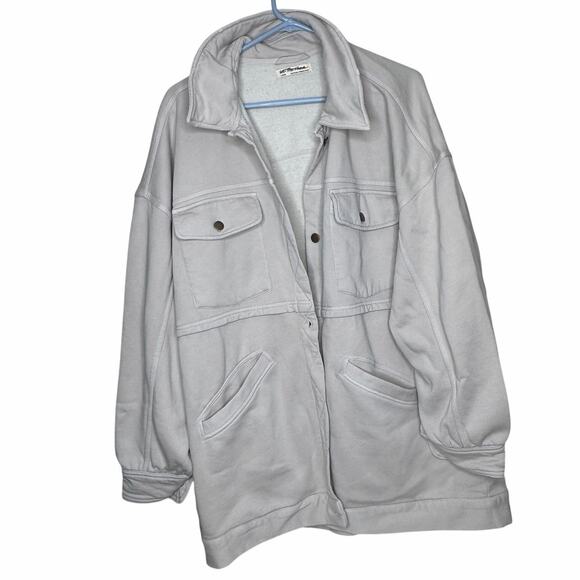 We The Free Dawson Chore Jacket Large Oversized Nimbus Cloud - Picture 3 of 6